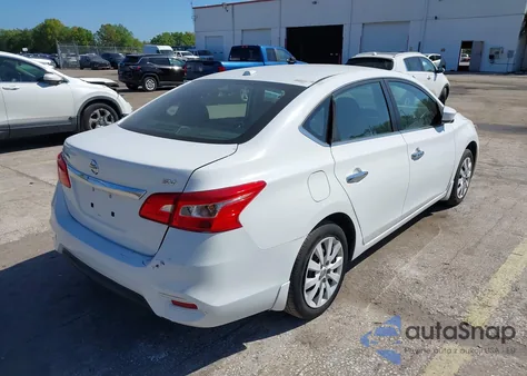 2016 Nissan Sentra Sv из США, поврежденный, VIN 3N1AB7AP4GL654843
